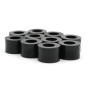 Design61 Lot de 10 entretoises rondes en polyéthylène haute densité 8 mm x Ø 15/8,2 mm M8
