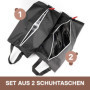TRAVELTO Lot de 2 Sacs de Sport pour Chaussures en Nylon - Sac de Sport avec Fermeture à glissière - Sac Rangement - Accessoires