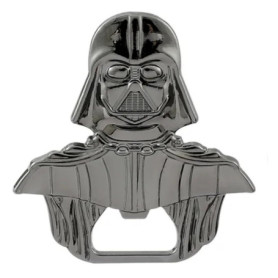 Darth Vader Décapsuleur noir brillant, finition solide 55 mm x 60 mm, pour le bar à la maison et les déplacements, cadeau amusan