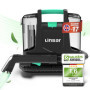 Linsar - Appareil de nettoyage pour tissus d'ameublement - Pulvérisation, nettoyage et aspiration - Aspirateur humide et sec pou