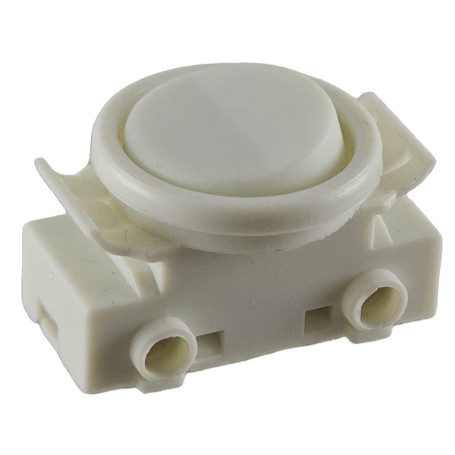 Interrupteur à bascule encastrable pour lampe 2 A 250 V avec anneau et bascule - Convient comme interrupteur de rechange pour lu