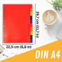 perfect line plastique Intercalaires classeur DIN-A4, 10-pièces, 5-set, intercalaire A4 en polypropylène, fabriqué en Allemagne