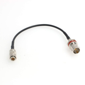 SZRMCC Câble DIN 1.0/2.3 mâle vers BNC Femelle RG174 75 ohm HD SDI pour Blackmagic HyperDeck (Droit, 30 cm)