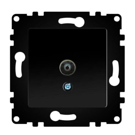 WESA PJ-43-B Prise intermédiaire murale standard pour télévision, installation facile avec choix de différents designs, sans cad