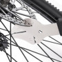 BIKE HAND Rotor Fourche de centrage – Outil de rotor professionnel pour l'alignement des freins à disque – Outil de réglage du r