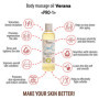 Huile de massage Verana, PRO-1, Sans OGM & Odeur, 100% Naturelle, BIO, Végan, Lubrifiant pour Massage, Pour Corps, Visage, Cheve