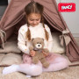 FANCY Peluche Petit Ours Brun 30 сm, Nounours pour Enfants et Adultes, Ours Brun Peluche pour Bébé 0+ - Cadeau Naissance Fille e