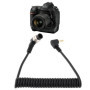 OTOTEC Câble de Déclenchement à Distance 2,5 Mm-N1 pour Appareil Photo Compatible avec Nikon D850 D5 D500 D4s D4 D810 D800 D800E