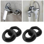 EMSea Lot de 4 écrous arrière de robinet d'évier 1,9 cm BSP en plastique Accessoires pour robinets de lavabo de salle de bain mé