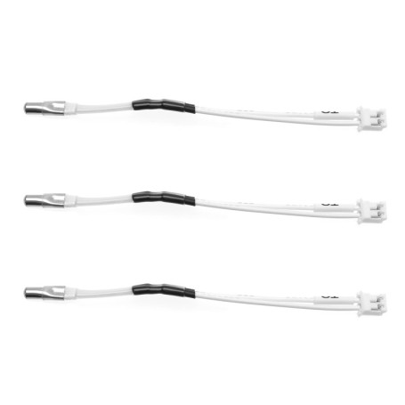 YINETTECH 3pcs Thermistance d'imprimante 3D NTC 100K 3950 Compatible avec Anycubi Kobra Max Compatible avec Plus Vyper I3 Mega S