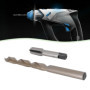 YINETTECH Jeu de Forets à Tarauder 1/8-27 NPT 8,3 Mm HSS en Acier Rapide pour Métal Plastique Bois Trous de Perçage 1/8" NPT