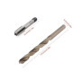 YINETTECH Jeu de Forets à Tarauder 1/8-27 NPT 8,3 Mm HSS en Acier Rapide pour Métal Plastique Bois Trous de Perçage 1/8" NPT