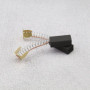 VGOL 2 Paires de Balais de Charbon Moteur Compatible avec Hitachi Compatible avec Makita Compatible avec Milwaukee Compatible av