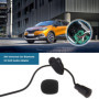 Adaptateur AUX Bluetooth avec Microphone Compatible avec Renault Clio/Espace/Kangoo/Laguna/Megane Câble AUX Bluetooth 5.0 Adapta