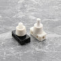 VGOL 4pcs 250V 10A Interrupteur à Bouton-poussoir Miniature Interrupteur à Bouton-poussoir Bouton-poussoir de Commande Marche/ar