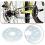 VGOL 1 Pignon de Vélo Motorisé 32T 135 Mm Kit de Montage de Pignon à 9 Trous Compatible avec Vélo Motorisé 49cc 50cc 66cc 80cc
