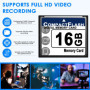 Gokelomg Professional Carte mémoire flash compacte 16 Go (Whiteandblue)