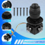 FutureHight Potentiomètre Joystick 4 axes - Commande par touche pour potentiomètre à bascule étanche -D400X-R4 10K 4D