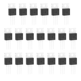 eMagTech Lot de 20 transistors de puissance TIP41C 100 V 6 A Triode TO-220 à grande puce en ligne en silicone NPN pour applicati