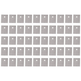 EXMDLLY 50 Pcs Feuille d'isolation d'isolateur de silicone de transistor de TO-247 26mmx20mm