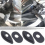 eMagTech 8pcs Entretoises d'adaptateur de Clignotant de Moto Avant Arrière Noir Compatible avec Honda MSX125 MSX125SF CBR600RR C