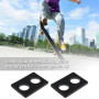 eMagTech 10pcs 6mm Joint de Planche à roulettes Longboard Riser Pads avec Pont Nail Skate Accessoires Réparation Absorption des 