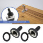 ECSiNG 12pcs Interrupteur à Bascule Capuchons en Caoutchouc pour 12mm pour Bateaux Équipement Véhicules Tout-terrain Étanche Int