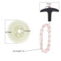 ECSiNG Lot de 7pcs Ressorts de Poulie de Démarreur à Rappel 1123 195 0400/0000 958 0923 Compatible avec Stihl FC55 FS38 FS45 FS5
