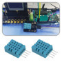 ECSiNG 5pcs Capteurs D-HT11 16x12.6x6mm Capteur d'humidité de Température D-HT11 pour Microcontrôleurs 5V 3.3V Compatible avec A
