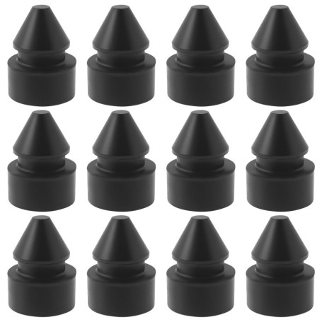 SG Store Lot de 12 tampons en caoutchouc pour automobile - Diamètre extérieur : 9,2 mm - Diamètre du faîtage : 7,7 mm - Épaisseu