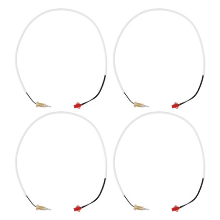 Briny River 4 Pièces Câble de Sonde de Thermistance NTC 10K Filetage M8 pour Toilettes Intelligentes Climatiseurs Machines à Lav