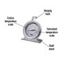 Thermometer World Thermomètre de four pour à ventilateur et fours gaz – Jauge température du dans le électrique parfait la cuiss