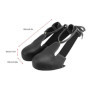 Rmeet Surchaussures de sécurité, avec Embout en Acier, pour Le Sport, Le Trekking, Anti-Perforation et imperméables, Noires, Noi