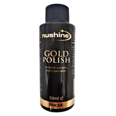 Nushine Gold Polish - Nettoyant or 50ml