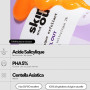 Skin & Out – Masque Exfoliant sans Grain – 100% Naturel – Exfoliation Chimique PHA 5% + Acide Salicylique – Réduit Pores, Bouton