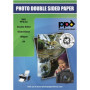 PPD 15 X A4 Papier Photo Double Face Brillant, Impression Jet d'encre, 180g, 15 Feuilles Recto Verso de Qualité Photo Profession