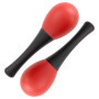 Mad About MAR01 Mini Maracas en Rouge Oeuf Shaker Maracas Paire de Percussions pour écoles et groupes de Percussion