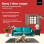 Spray Anti Puce Anti Tique Chien et Chat 500ml - Spray Non Tachant avec l'arbre à Thé, Clou De Girofle, Menthe Poivrée Chatons &