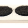 Marque VELCRO®, noir, crochet et boucle pour pièces à coller 13 mm, points collants, tampons adhésifs double face, pièces collan