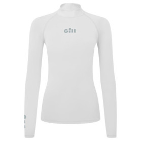 Gill 2024 Womens ZenZero Rash Vest Long Sleeve - White - 5109W 16