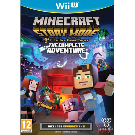 Minecraft Story Mode L'Aventure Complète Episodes 1 à 8 - Jeu WiiU