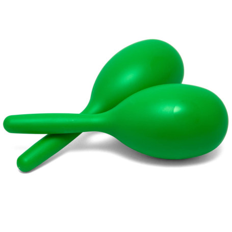 Tiger Maracas de plastique - vert