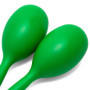 Tiger Maracas de plastique - vert
