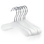 Hangerworld Lot de 12 Cintres en Bois Blanc pour Bébés - 25 cm