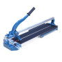 KATSU 600mm Coupe-Carreaux Manuel Professionnel avec Rail Coulissant Unique et Guide Laser, Aluminium Base, pour Coupe de Précis