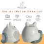 SPOTTED DOG GIFT COMPANY Tirelire Enfant, Céramique Tirelire Originale pour Filles Garçons et Adulte, Mignon Chat Themé Maison C