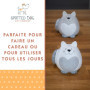 SPOTTED DOG GIFT COMPANY Tirelire Enfant, Céramique Tirelire Originale pour Filles Garçons et Adulte, Mignon Chat Themé Maison C