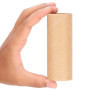 Handi Stitch Tube Carton Kraft Marron (Lot de 30) - L 10,4 x D 4 cm - Rouleau Carton en Papier Kraft - Rouleau en Carton pour Ac