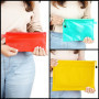 Belle Vous (Lot de 24) Pochette Plastique Zip - Pochette Zippée A4, A5 & A6 - Pochette Plastique Étanche Multi-Usages pour Voyag