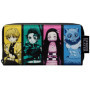 Demon Slayer Corps Personnages Style de Respiration Nezuko Porte-Monnaie/Portefeuille Pochette Poche à Monnaie & Porte-Cartes, M